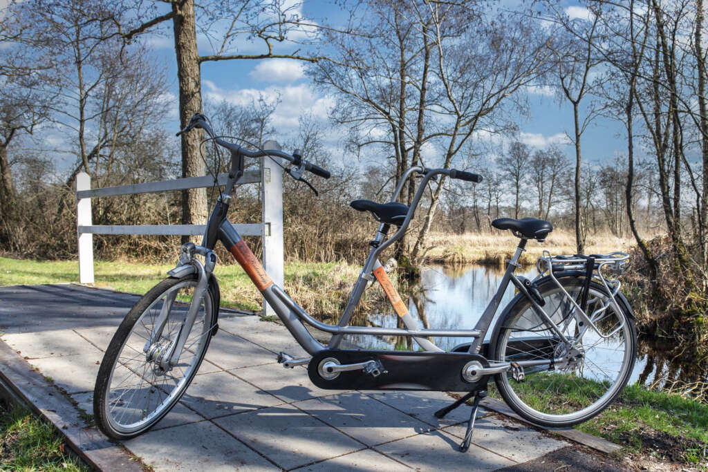 Fietsverhuur Tandem fiets Weerribben | Het Rietershuijs